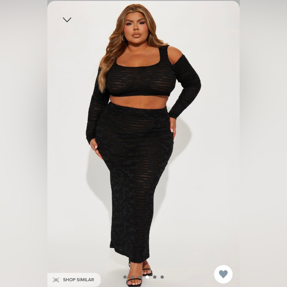 Two Piece Skirt Set